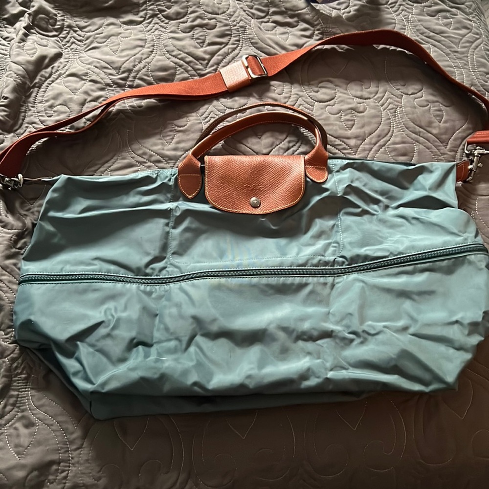 Longchamp Le Pliage 21 inch expandable travel bag